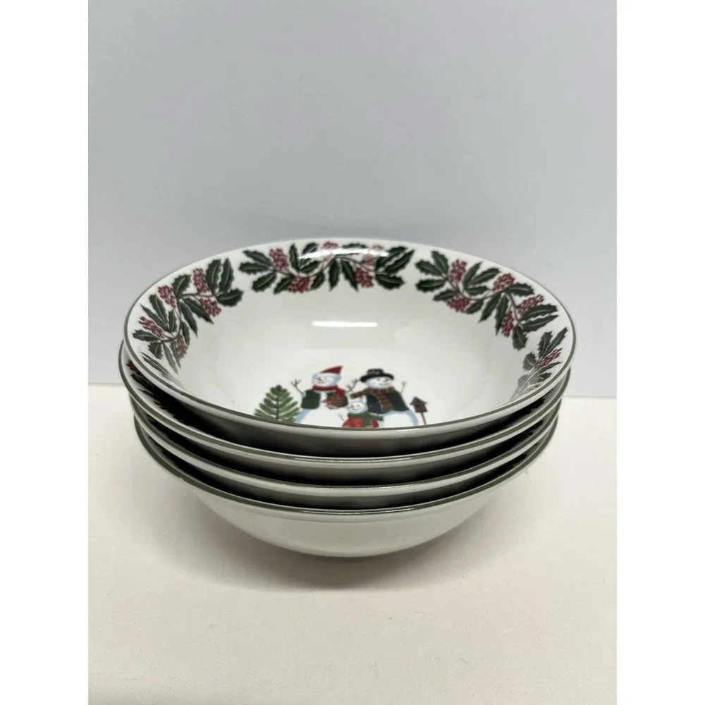 GEI Christmas Holly Berries Snowman 9.5
